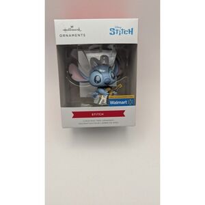 Hallmark Disney Stitch Ukulele Christmas Ornament Walmart Exclusive NEW Boxed